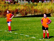 Girl playing baseball; Actual size=180 pixels wide